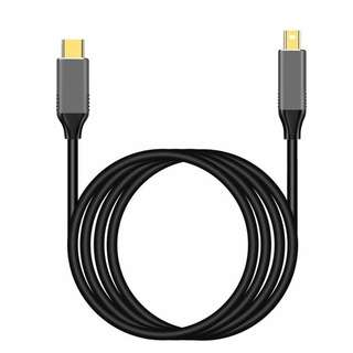 [veststore] Cable USBC a mini displayport Cable USB tipo C Thunderbolt 3 a mini DP Cable 4k prácticos cables portátiles