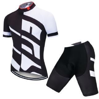 Conjunto Camisa De Ciclismo Manga corta Para hombre camiseta De Ciclismo con relleno babero Shorts deportivos bicicleta De carretera