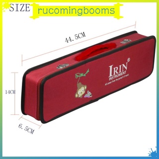 [rucomingbooms] 32 Key Melodica Piano Keyboard Harmonica Carrying Case Bag Red