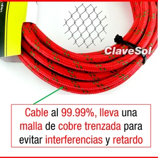 Cable Para Guitarra Plug A Plug L 6.3mm 6 Metros Soundking Mc (5)