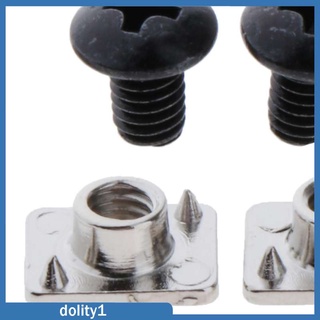 [DOLITY1] 2 tornillos/lote tornillos tuercas patines tornillos de repuesto Kit de piezas de fijación herramientas