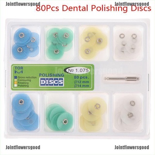 Jtfg 80Pcs acabado disco Dental tiras de pulido mandril relleno de resina dentista herramientas buenas