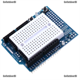 GoOutdoorBI Prototyping Prototype Shield ProtoShield With Mini Breadboard for Arduino