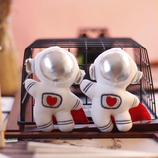 WINSTON Suave Llavero de estilo coreano Lindo Decoración colgante de bolso Llaveros Spaceman Tela Accesorios Regalos Niños Astronauta Titular de la llave de dibujos animados Accesorios para llaves de coche (7)