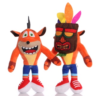 crash bandicoot juguetes de peluche muñecas de dibujos animados juguetes de peluche decoración del hogar muñeca regalos para niños