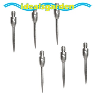 6 x dardos puntas de acero puntas de acero puntos de conversión de punta de acero kit de reemplazo