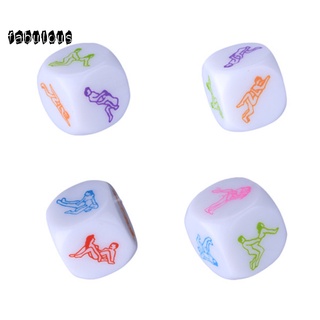 FL 1 Pc Adult Game Bedroom 6 Sex Love Postures Flirt Erotic Role Play Funny Toy Dice