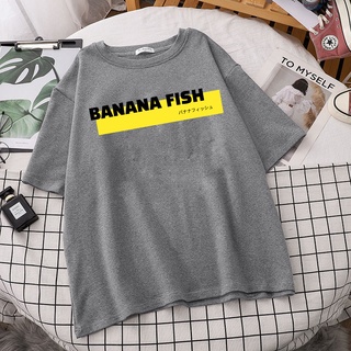 Banana Fish Camiseta Simple Unisex Ropa Top (8)