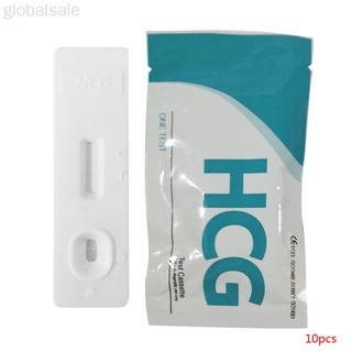 Global 10 pzs tira de prueba de embarazo temprano/tiras de prueba de embarazo/tiras de prueba de ovulación