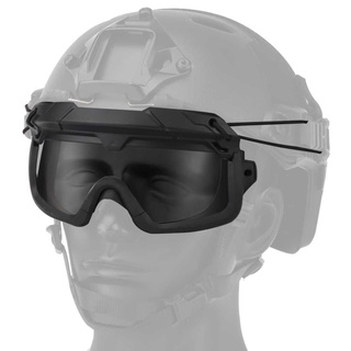 Airsoft Fast SF casco gafas transparentes gafas de alto impacto ojos protección Paintball disparo seguridad militar CS juego Anti-niebla (1)