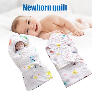 Edredón de bebé recién nacido con 6 capas finas de absorción de algodón puro transpirable lavable suave traje para bebés y niños pequeños
