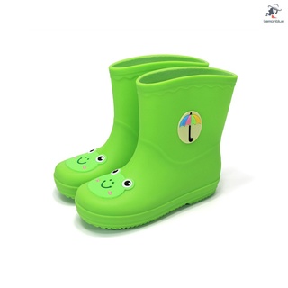 botas de lluvia para niños de dibujos animados animales botas de lluvia antideslizante impermeable cálido forrado zapatos (8)