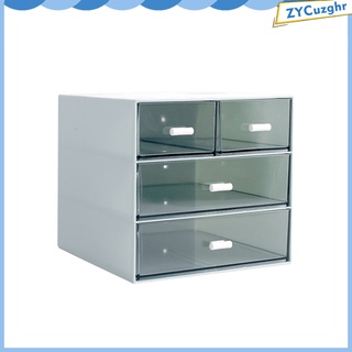 caja de almacenamiento de escritorio abs plástico gadget caja de almacenamiento multicapa con compartimentos para encimeras joyería cosmética