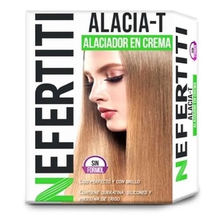 Crema Para Alaciado De Cabello Alacia-t Nefertiti Sin Formol (1)