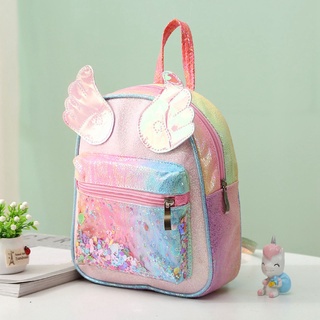 Coreano mochila unicornio bolsa de Nylon mochila coreana bolsa de las mujeres mochila de moda bolsa de viaje mochila