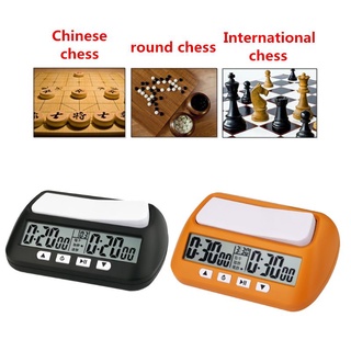 brea reloj de ajedrez profesional reloj digital cuenta atrás temporizador juego de mesa cronómetro (3)