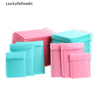 [luckyfellowbi] 50pcs bubble mailers rosa poly bubble mailer self seal sobres acolchados bolsa de regalo [caliente]