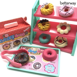 Betterway simulación Mini Donut Shop cajero modelo niños pretender juego de educación juguete
