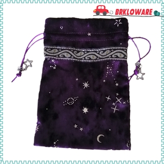 Bolsa de Tarot de felpa con diseño de cordón, bolsa de almacenamiento organizador de bolsa de joyería, bolsa de dados, tarjetero (4)