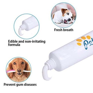 suministros para mascotas gato perro cepillo de dientes set de pasta de dientes cuidado de la boca limpieza x1n3 (6)