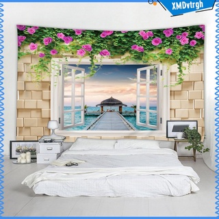 [vtrgh] tapiz colgante de pared paisaje impresión 3d tapiz colgante decoración del hogar