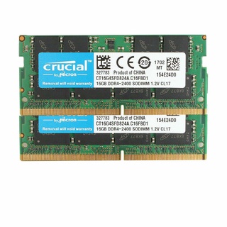 Memoria Crucial DDR4 De 16GB Para memoria 2133 2400 2666mhz PC4-25600S DDR4 SODIMM memoria RAM Para Laptop