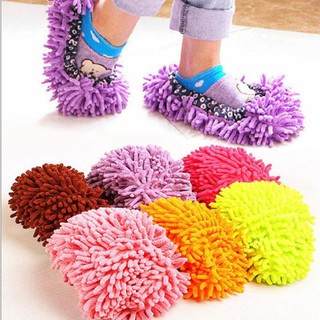 Lazy limpieza zapato cubierta zapatillas de limpieza mop zapatillas piso polvo herramienta de limpieza