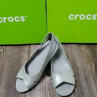 Drops Price Crocs Serena Flat Woman/sandalias Crocs de Selena para mujer/Crocs de mujer | Listo Stock