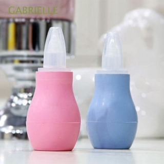 GABRIELLE Newborn Products Baby Nose Cleaner Vacuum Sucker Airpump Nasal Vacuum Mucus Suction Aspirator Soft Tip Children Nasal Aspirator 1 PCS Healthy Care Baby Diagnostic Tool Silicone Safety High Quality Infant Runny Nose Cleaner Snot Sucker/Multicolor (1)