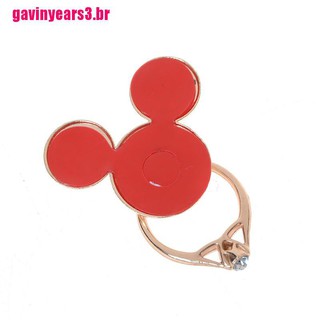 Gavinyares3.Br soporte anillo De Metal De Mickey Mouse Para Celular