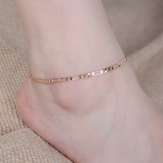 Tobilleras para mujer relleno de oro cadenas de tobillo joyería de pie tobilleras cadena de pie joyería