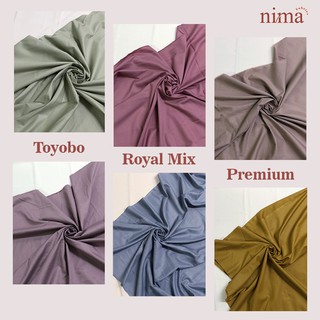 1 rollo Toyobo Royal Mix PREMIUM Original/Toyobo algodón