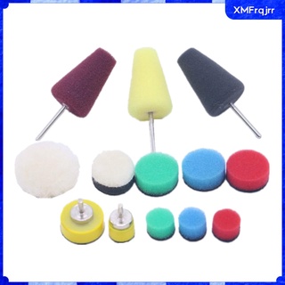 [xmfrqjrr] almohadilla de esponja para pulir, 13 piezas, almohadilla de pulido para coche automotriz