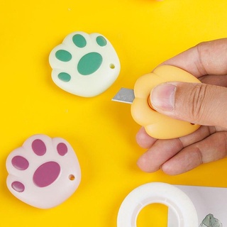 Mini Cutter Cúter Navaja de Bolsillo de Patita de Gato Neko Súper Kawaii Scrapbook Escuela u Oficina