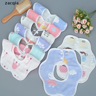 Zacqia Baby Bibs 360 Degree Rotation Gauze Muslin Bandana Cloth Soft Newborn Baby Stuff MX