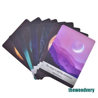 <very>Tarot Cards Moonology Oracle Cards Deck Party Game Guidebook English (8)