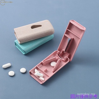 Portable Cutting Pills Separation Small Medicine Mini Storage Box