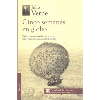 Cinco semanas en globo / Julio Verne / Libro EMU
