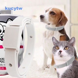 Kucytw Collar Ajustable Para Mascotas/Perros/Gatos/De Pulgas Y Garrapatas/Herramienta De Eliminación Anti Mosquitos