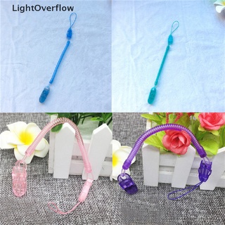 [LightOverflow] Chupete De Resorte Para Bebé/Niña/Soporte Con Clip Para Pezón