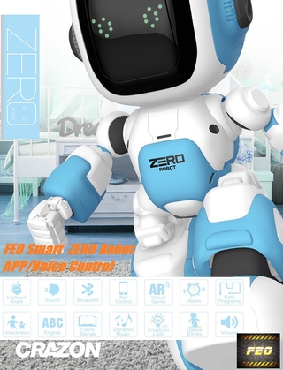 Control remoto inteligente Robot APP/Control de voz RC Robot inteligente Robot cero CRAZON juguetes de aprendizaje para niños