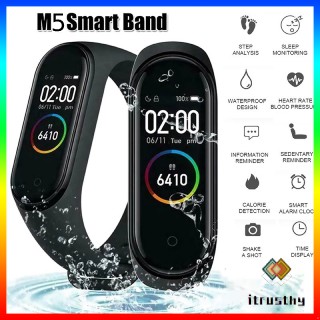 M5 reloj inteligente pulsera M3 M4 Fitness Tracker IP67 impermeable deporte frecuencia cardíaca Smart band xiaomi mi band 4