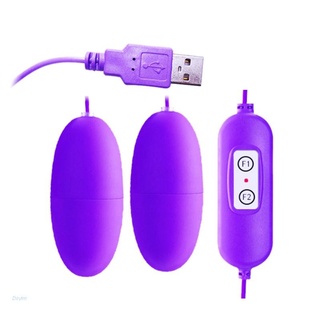 Doylm USB Vibrating Eggs Silicone Vibrator Erotic Sex Toy for Women Adult Toys