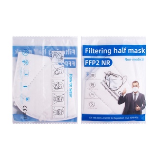 〖Ready Stock〗Cubrebocas N95 mask KN95 18 colores Cubrebocas de 1 pieza FFP2 Máscaras antivaho, a prueba de polvo, transpirables y desechables PM2.5 para hombres y mujeres (6)