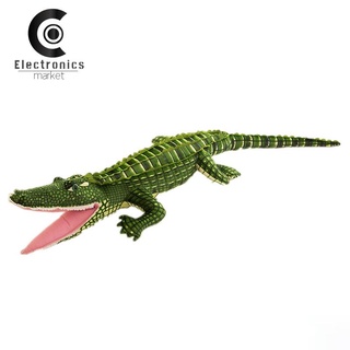100cm peluche animal vida real cocodrilo juguete de peluche simulación de cocodrilo muñecas kawaii creativo almohada para niños regalos