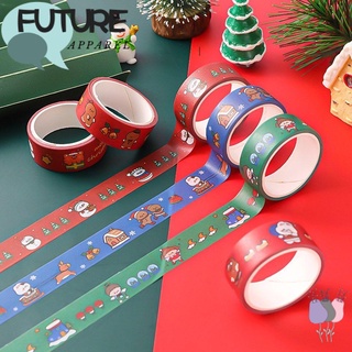 Future cinta Colorida con diseño De decoración De navidad/Álbum De recortes/scrapbook/regalo De navidad