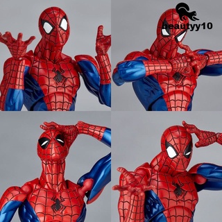 🔥🔥🔥Marvel Mafex Vengadores Spiderman The Amazing Spider Man PVC Figura De Acción Coleccionable Modelo Juguetes De Niños Regalo