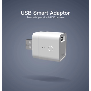 SONOFF Micro 5V Mini USB Wifi Smart adaptador enchufe Control remoto interruptor de hogar inteligente