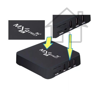 Mxq Pro caja De Tv Inteligente 4k Pro 5g 4gb/Mxq 64gb Wifi Android 10.1 caja De Tv Inteligente Pro 5g 4k (6)