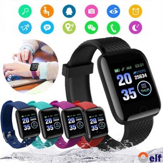116 plus smart watch bluetooth impermeable sport watch smartwatch monitor de frequência cardíaca android ios